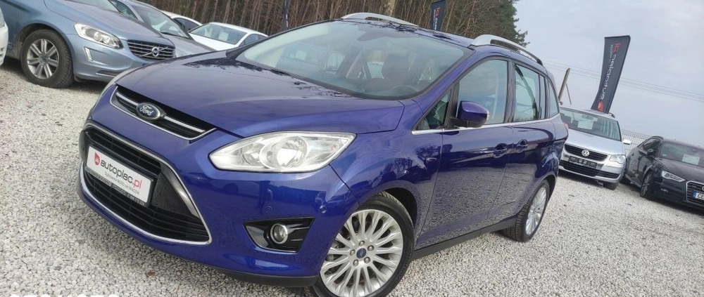Ford Grand C-MAX cena 26900 przebieg: 254501, rok produkcji 2013 z Kraśnik małe 667